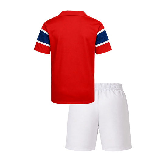 Kid's Norway World Cup 2026 Home Soccer Jersey Kit