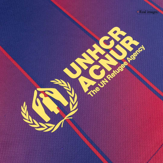 Barcelona 2025/26 Home Soccer Jersey - LEWANDOWSKI #9 – UCL