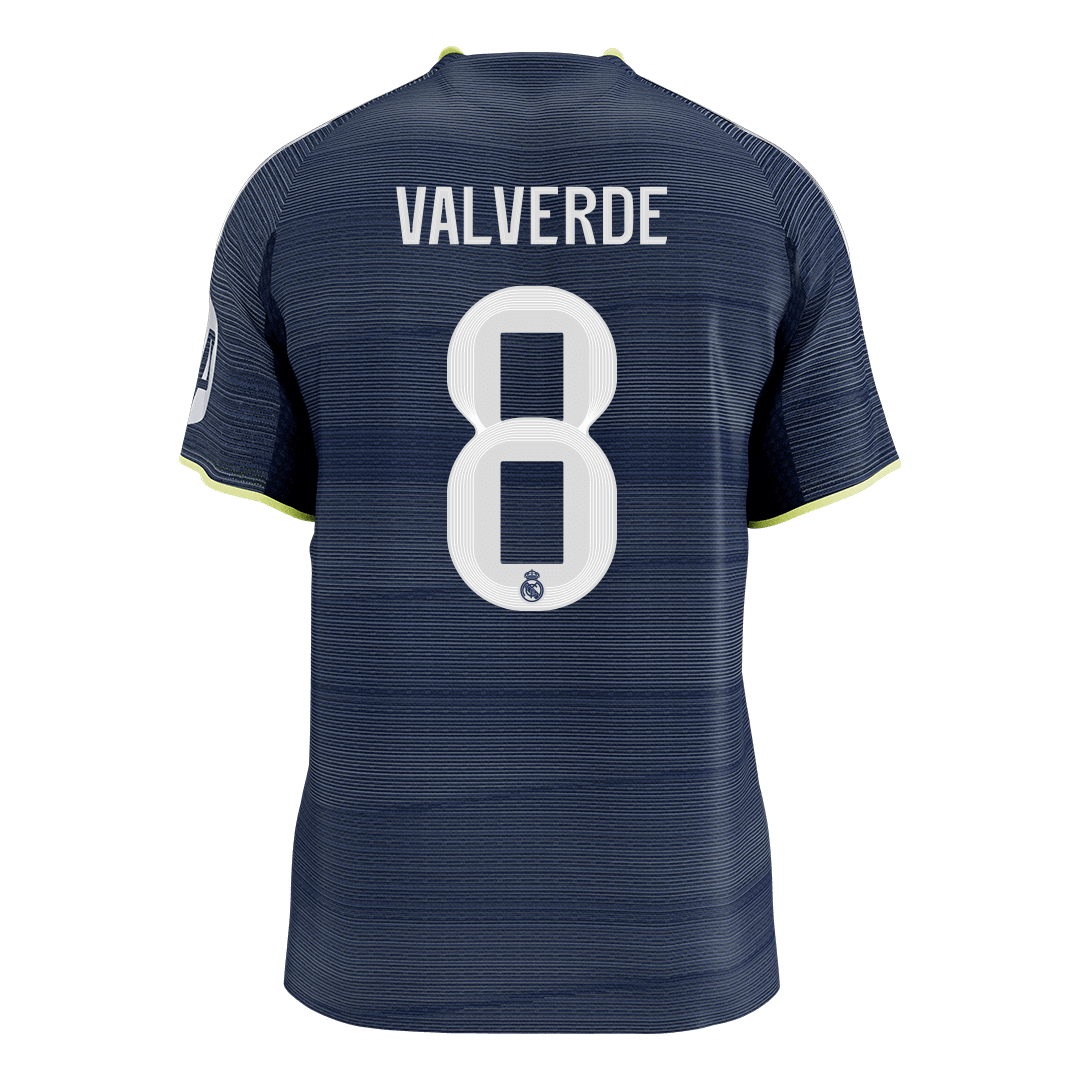 Real Madrid 2025/26 Away Soccer Jersey - VALVERDE #8 (Player Edition)