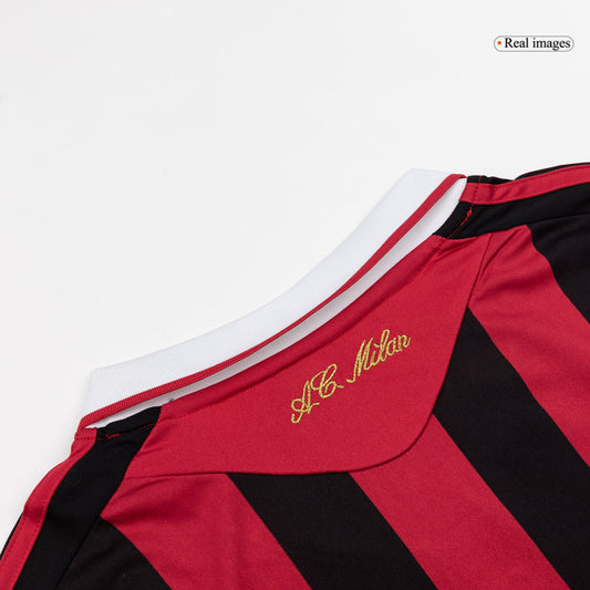 AC Milan 2009/10 Retro Home Soccer Jersey