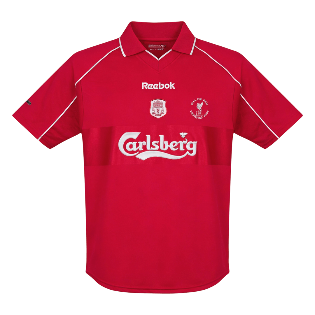 Liverpool 2000/01 Retro Home Soccer Jersey