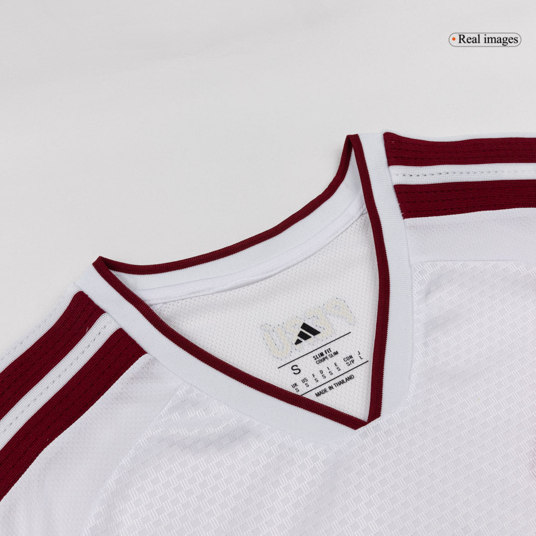 Men's Peru World Cup 2026 Player Version Home Soccer Jersey - Slim Fit