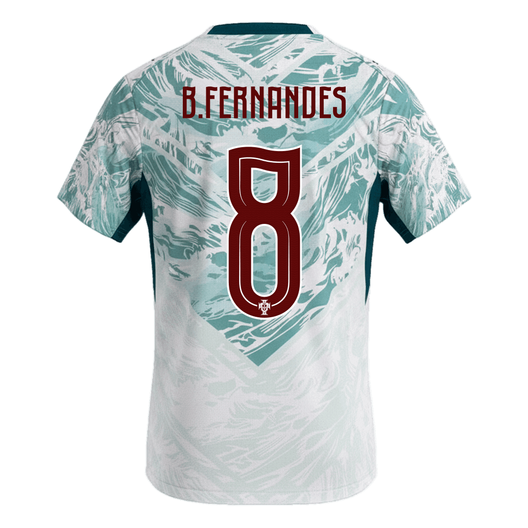 Portugal World Cup 2026 Away Soccer Jersey - B.FERNANDES #8