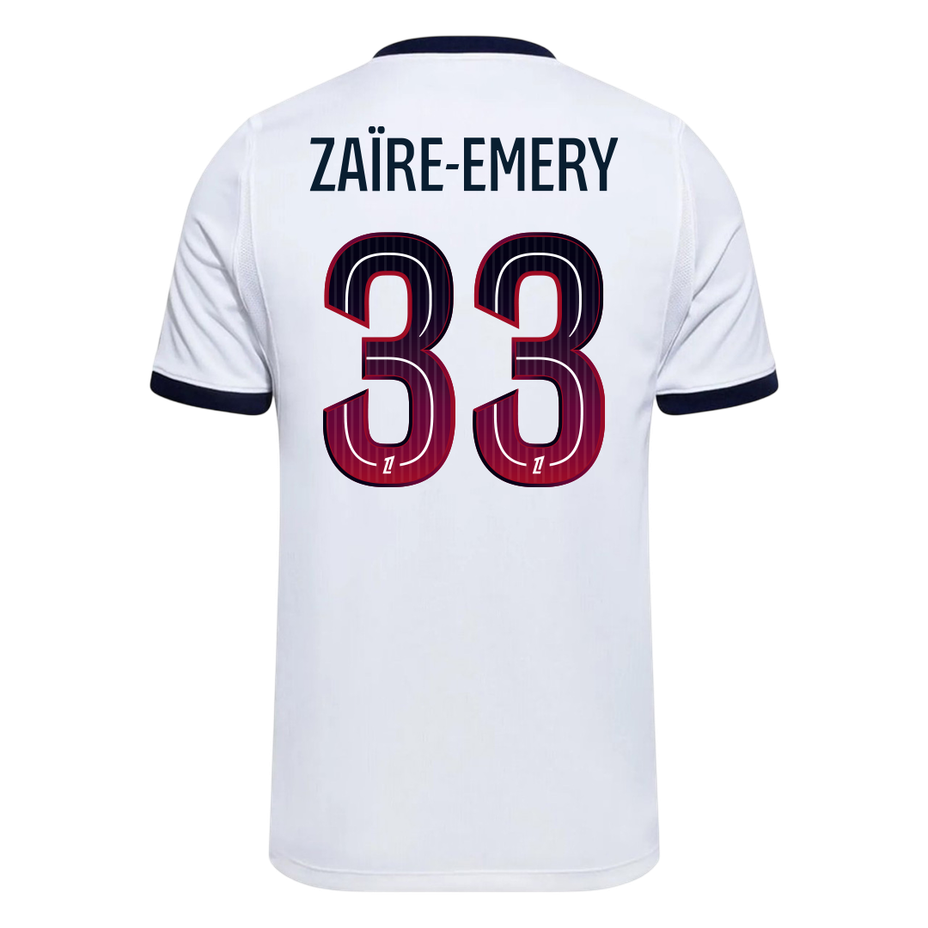 PSG 2026/27 Away Soccer Jersey - ZAÏRE-EMERY #33