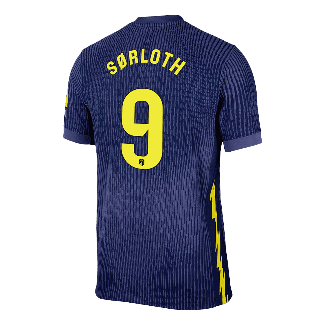 Atletico Madrid 2025/26 Away Soccer Jersey - SØRLOTH #9 (Player Edition)