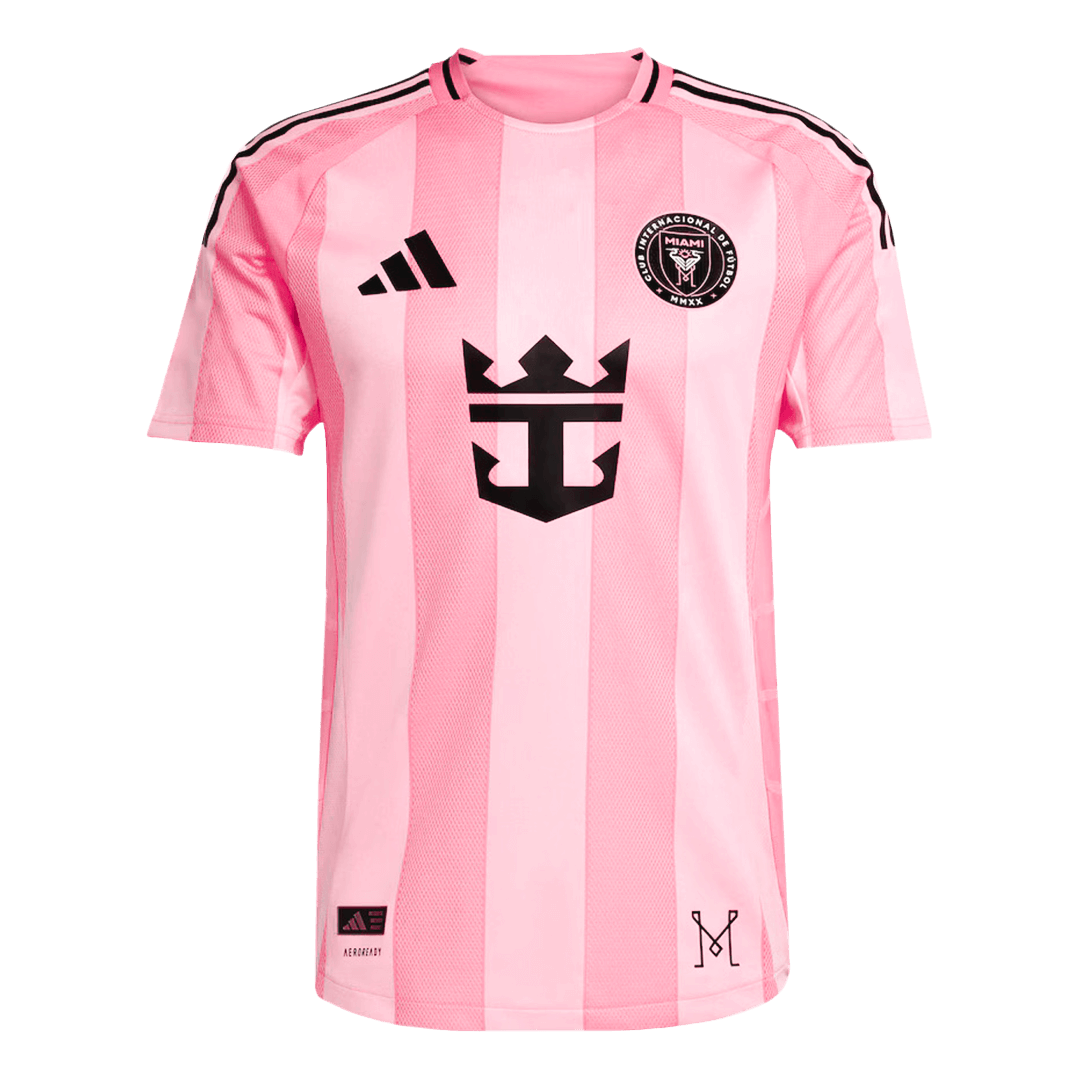 Inter Miami CF 2025 Home Soccer Jersey - DE PAUL #7 (Player Edition)