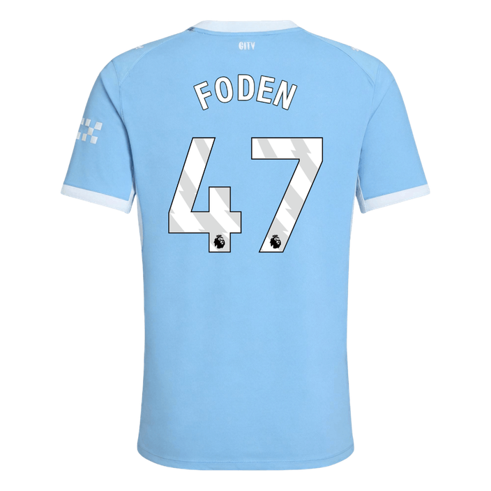 Manchester City 2026/27 Home Soccer Jersey - FODEN #47 (Player Edition)