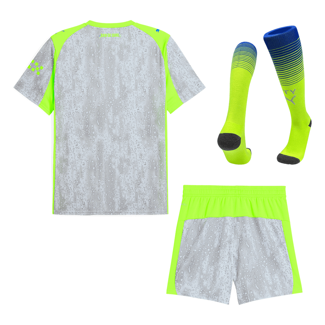 Manchester City 2025/26 Third Away Soccer Full Kit