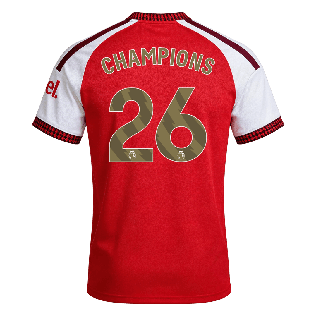Arsenal 2026/27 Home Soccer Jersey - CHAMPIONS #26