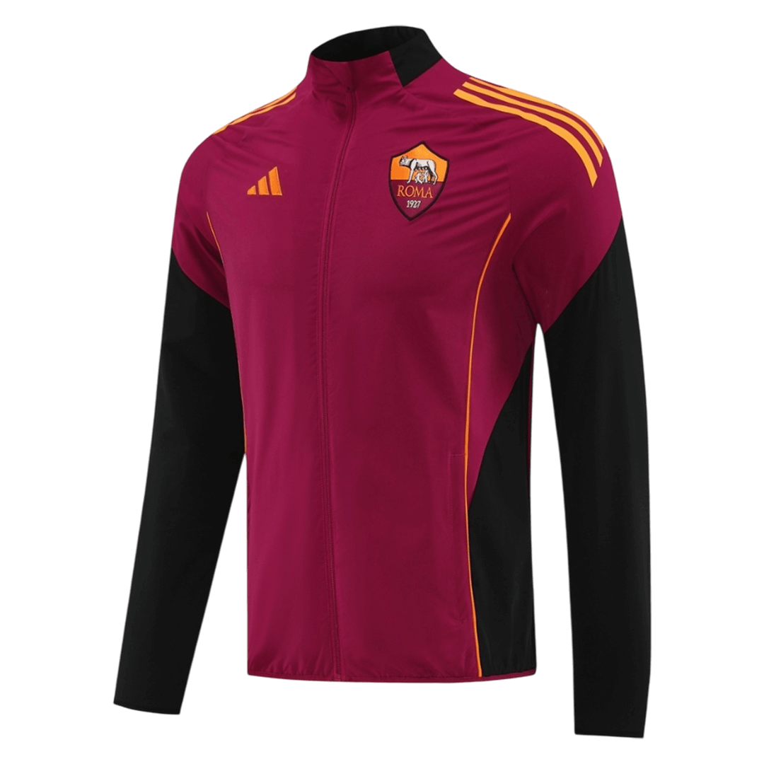 Roma 2025/26 Windbreaker Jacket Red