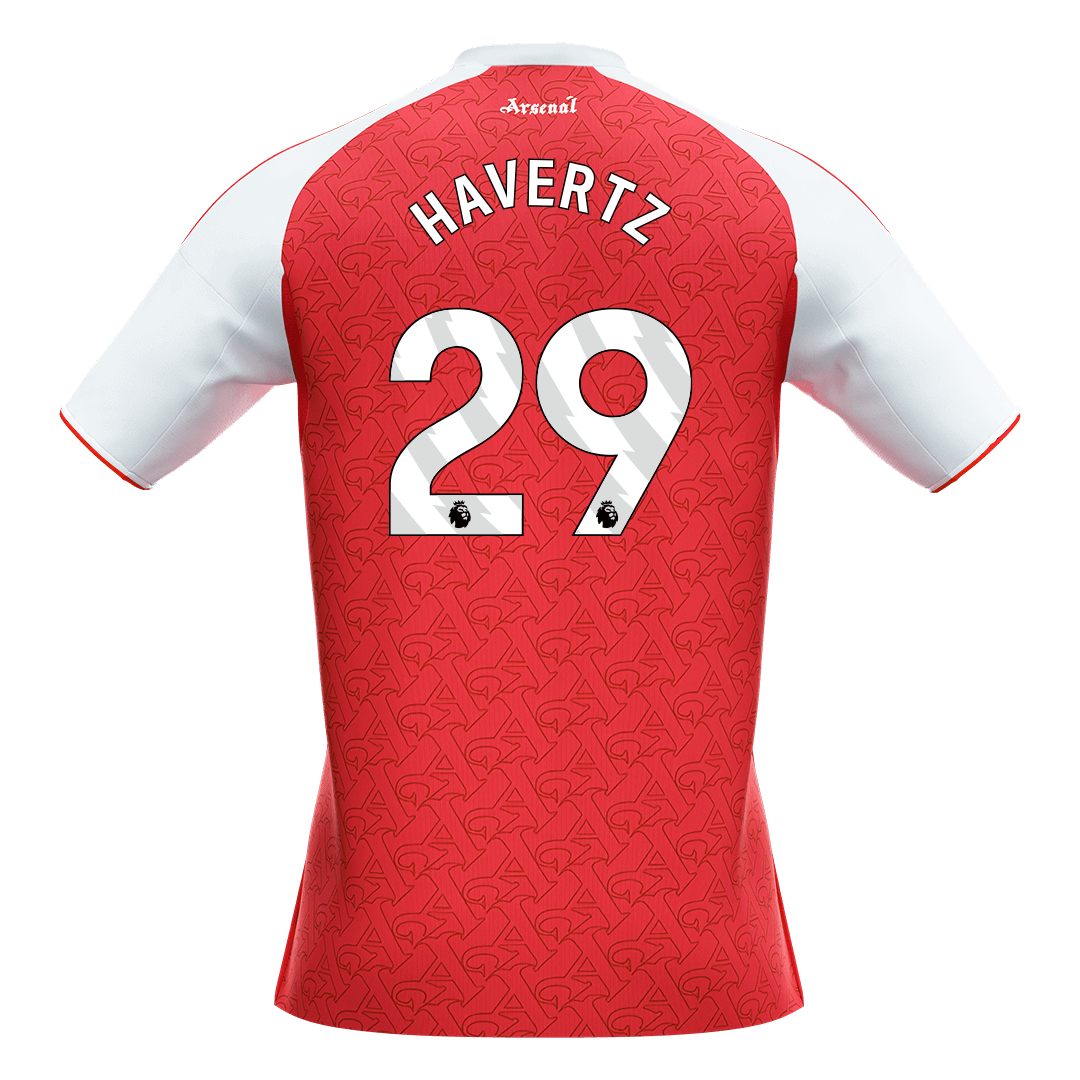 Arsenal 2025/26 Home Soccer Jersey - HAVERTZ #29