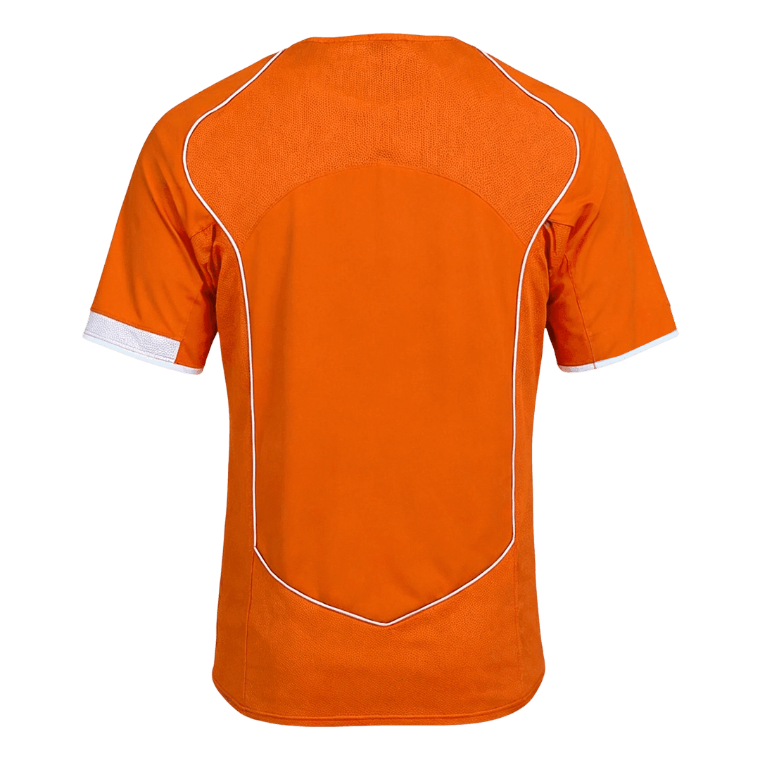 Netherlands 2004 Retro Home Soccer Jersey
