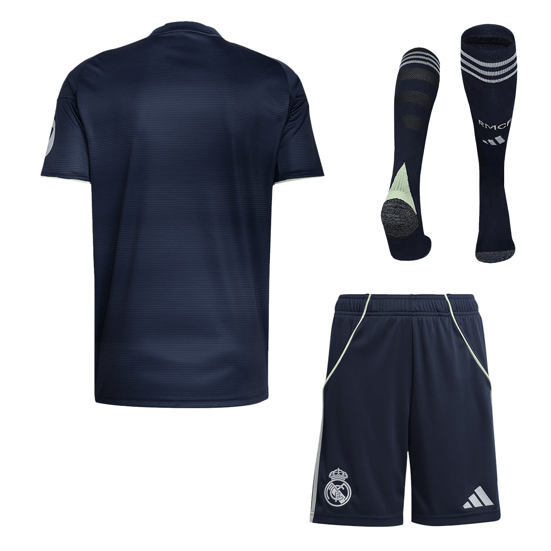 Real Madrid 2025/26 Away Soccer Full Kit