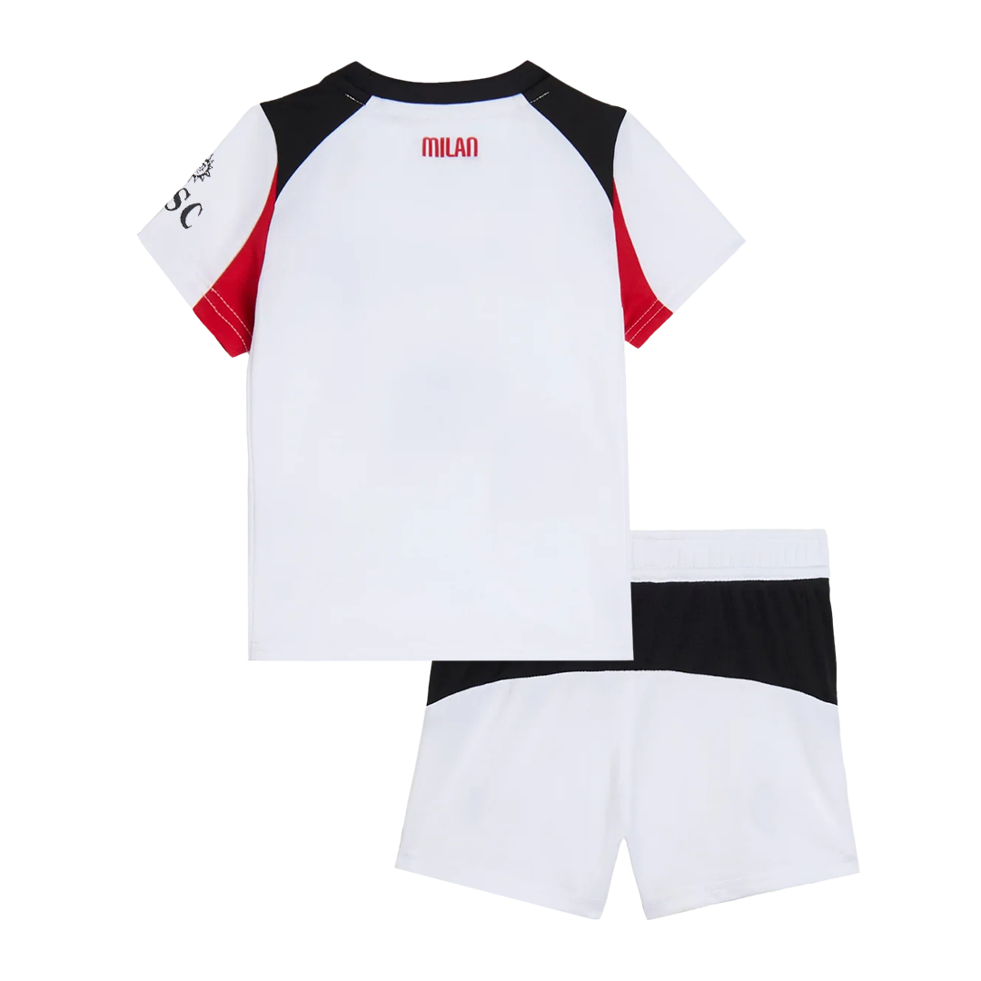 Kids AC Milan 2025/26 Away Soccer Kit