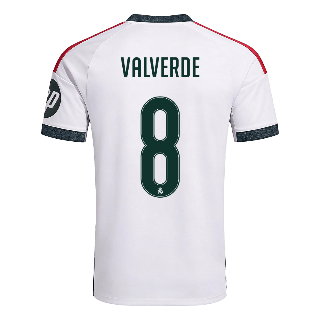 Real Madrid 2026/27 Home Soccer Jersey - VALVERDE #8