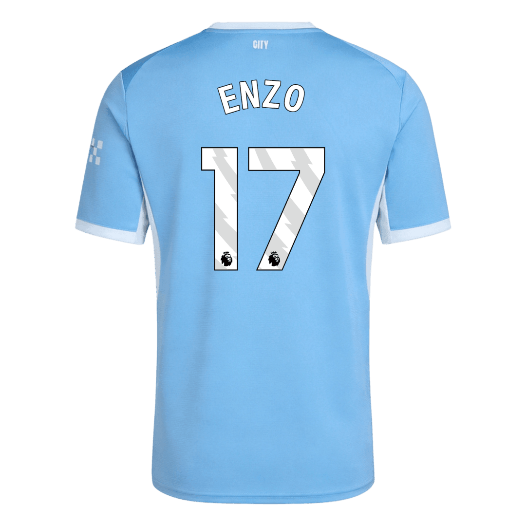 Manchester City 2026/27 Home Soccer Jersey - ENZO #17