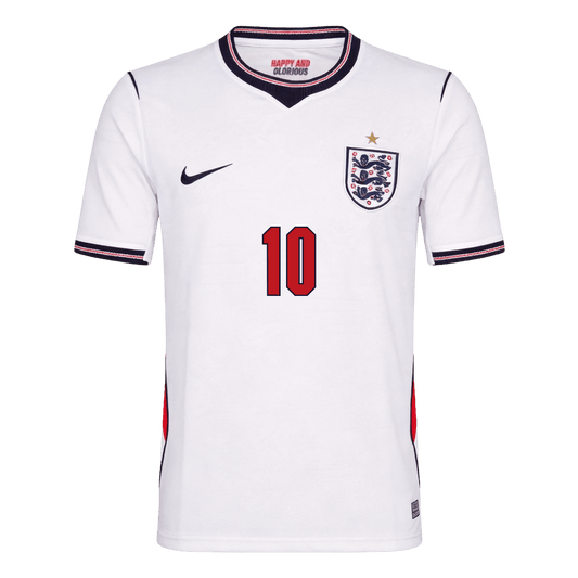 England World Cup 2026 Home Soccer Jersey - BELLINGHAM #10