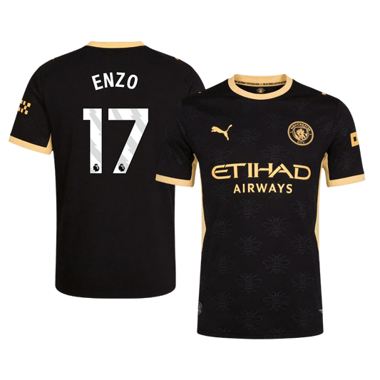 Manchester City 2026/27 Away Soccer Jersey - ENZO #17 (Player Edition)