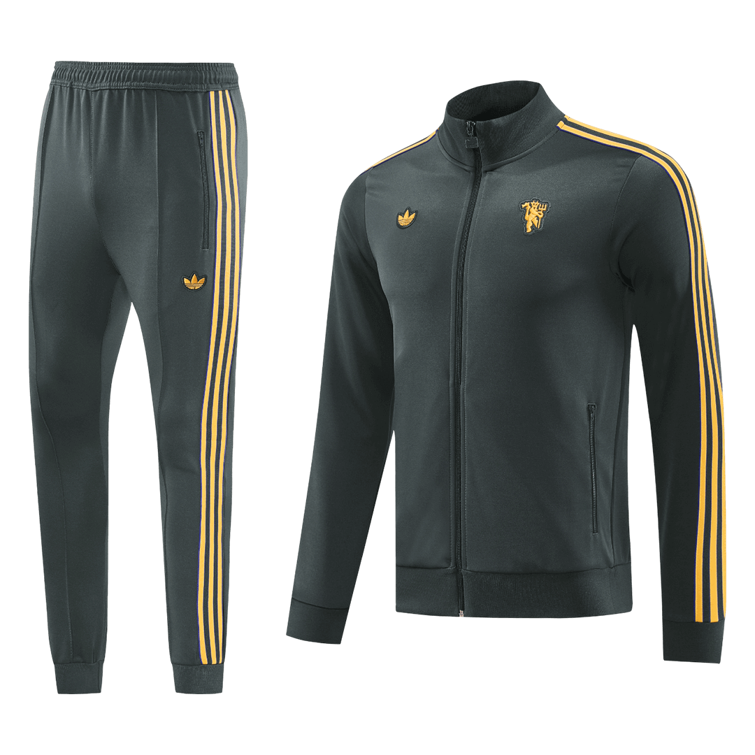Manchester United 2025/26 Tracksuit Black