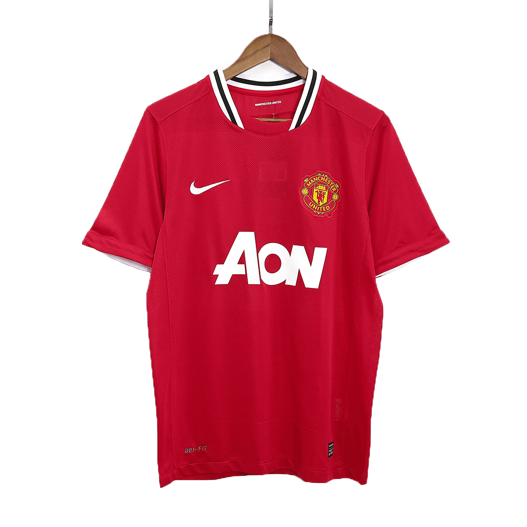 Retro Men's Manchester United 2011/12 Home Soccer Jersey