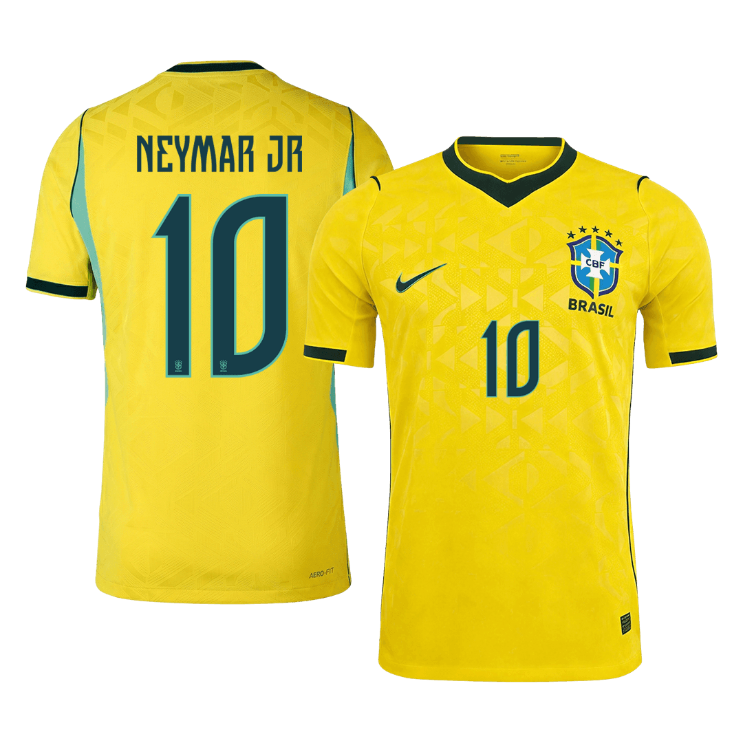 Brazil World Cup 2026 Home Soccer Jersey - NEYMAR JR #10