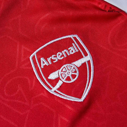 Kids Arsenal 2025/26 Home Soccer Full Kit