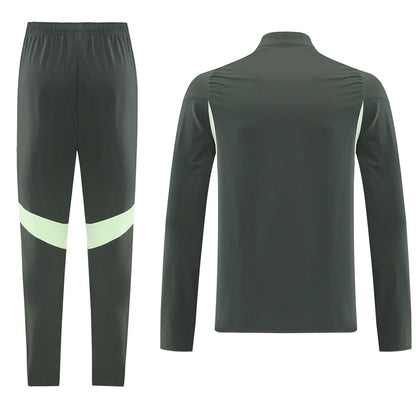 Real Madrid 2025/26 Tracksuit Green