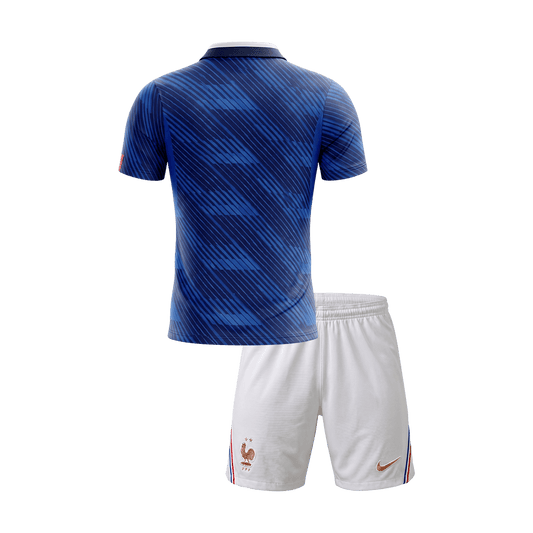 Kids France World Cup 2026 Home Soccer Kit
