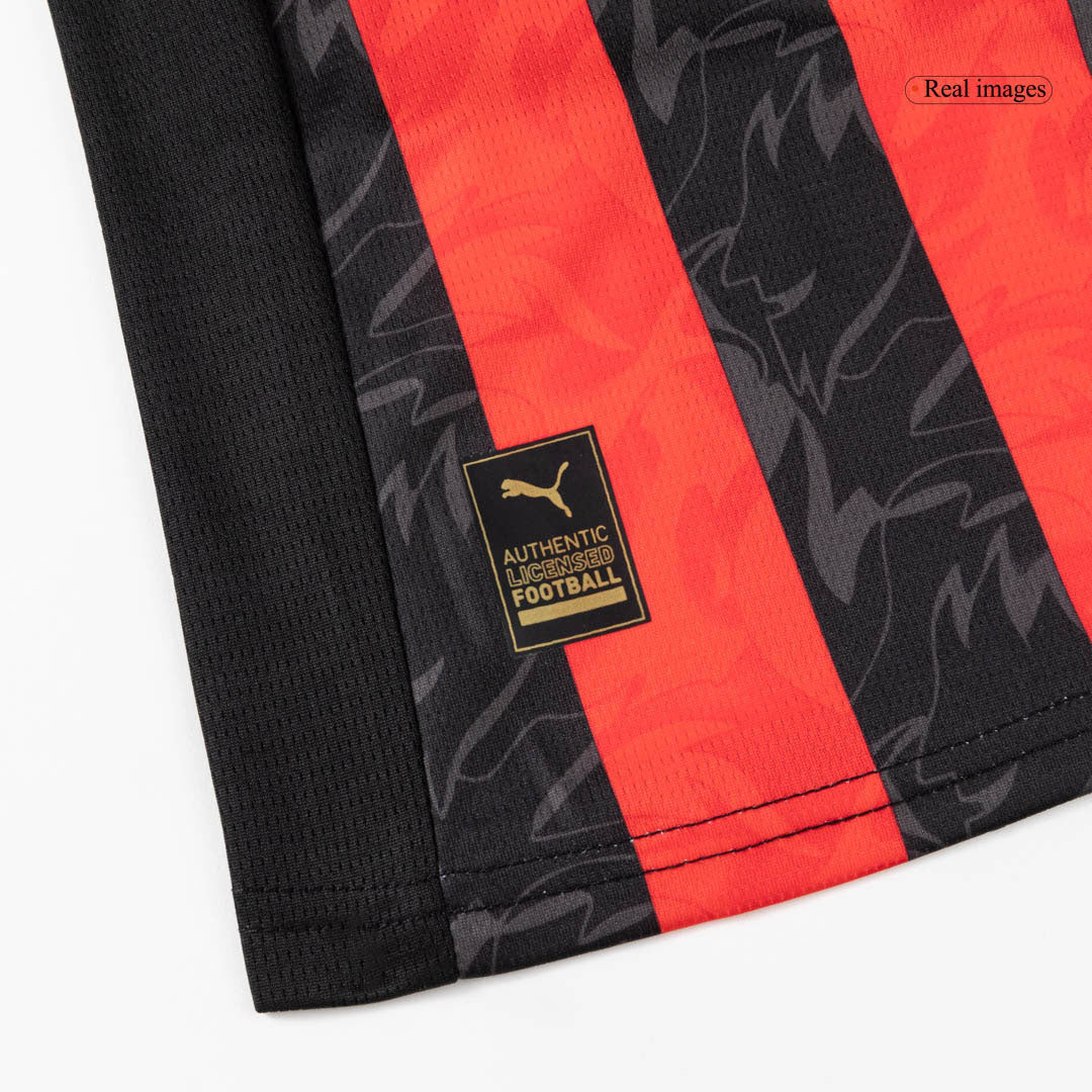 Kids AC Milan 2025/26 Home Soccer Kit
