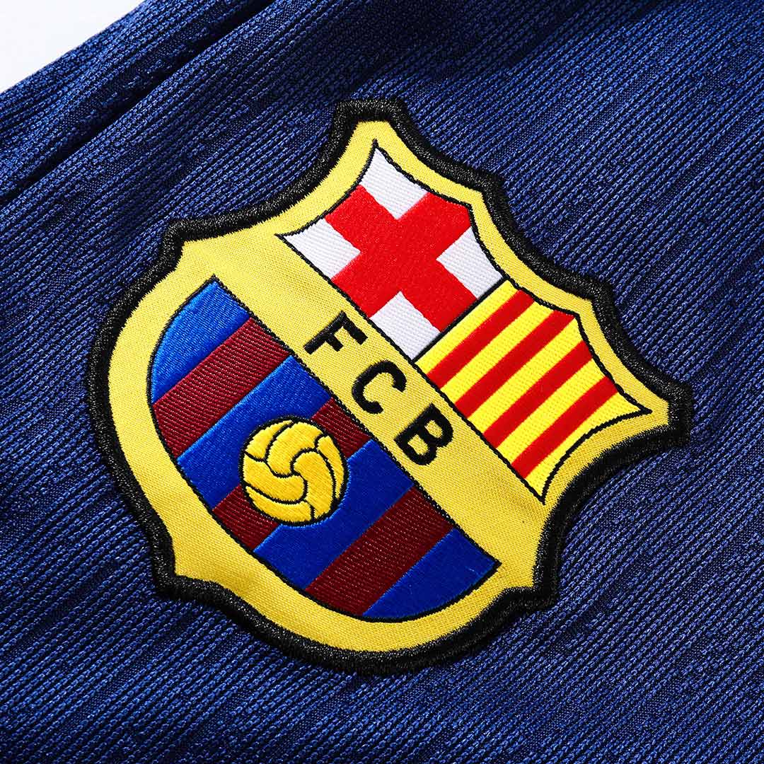 Kids Barcelona 2025/26 Tracksuit Purple
