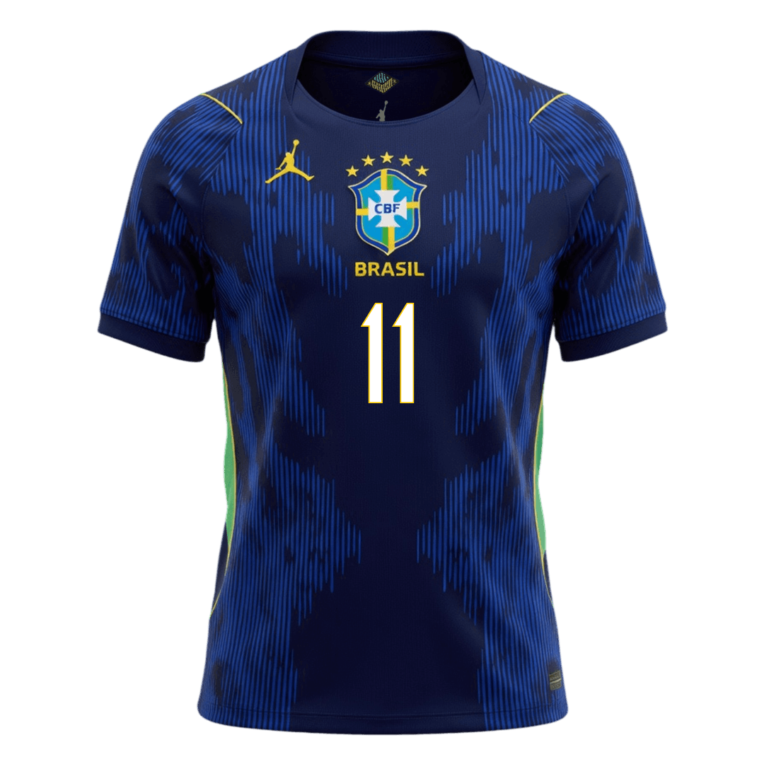 Brazil World Cup 2026 Away Soccer Jersey - RAPHINHA #11