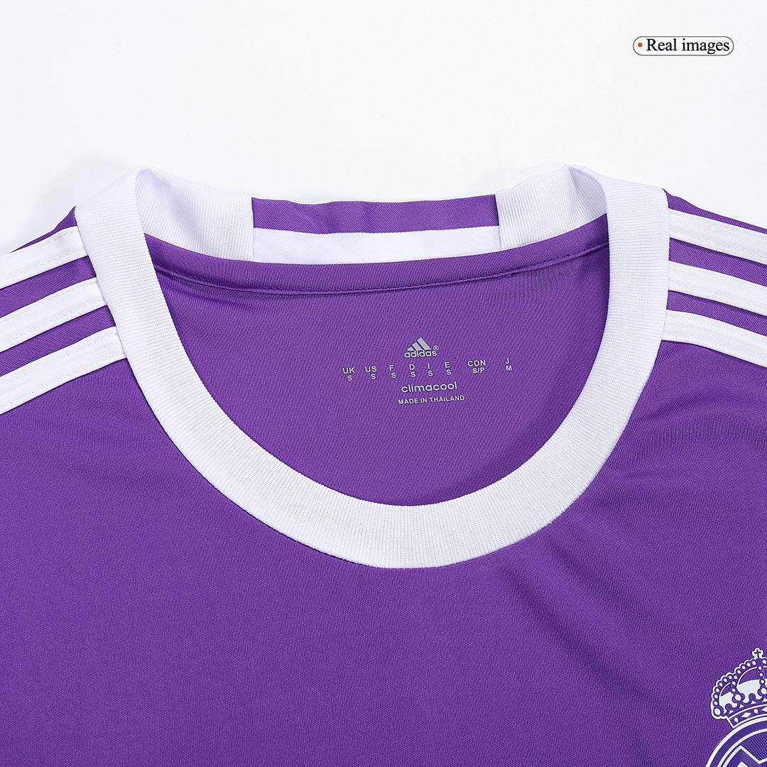 Retro SERGIO RAMOS #4 Men's Real Madrid 2016/17 Away Long Sleeve Soccer Jersey