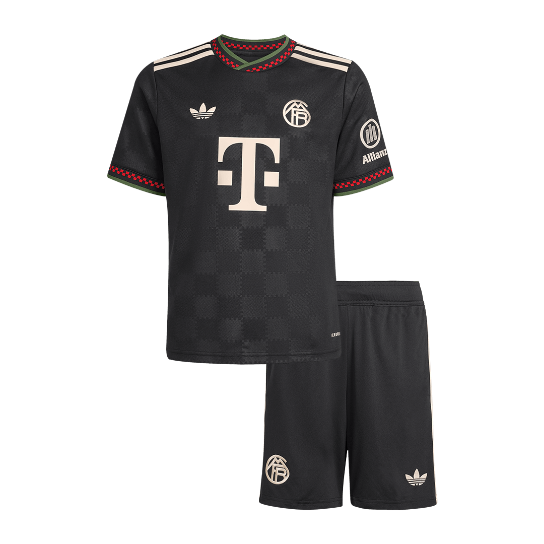 Kids Bayern Munich 2025/26 Third Away Soccer Kit