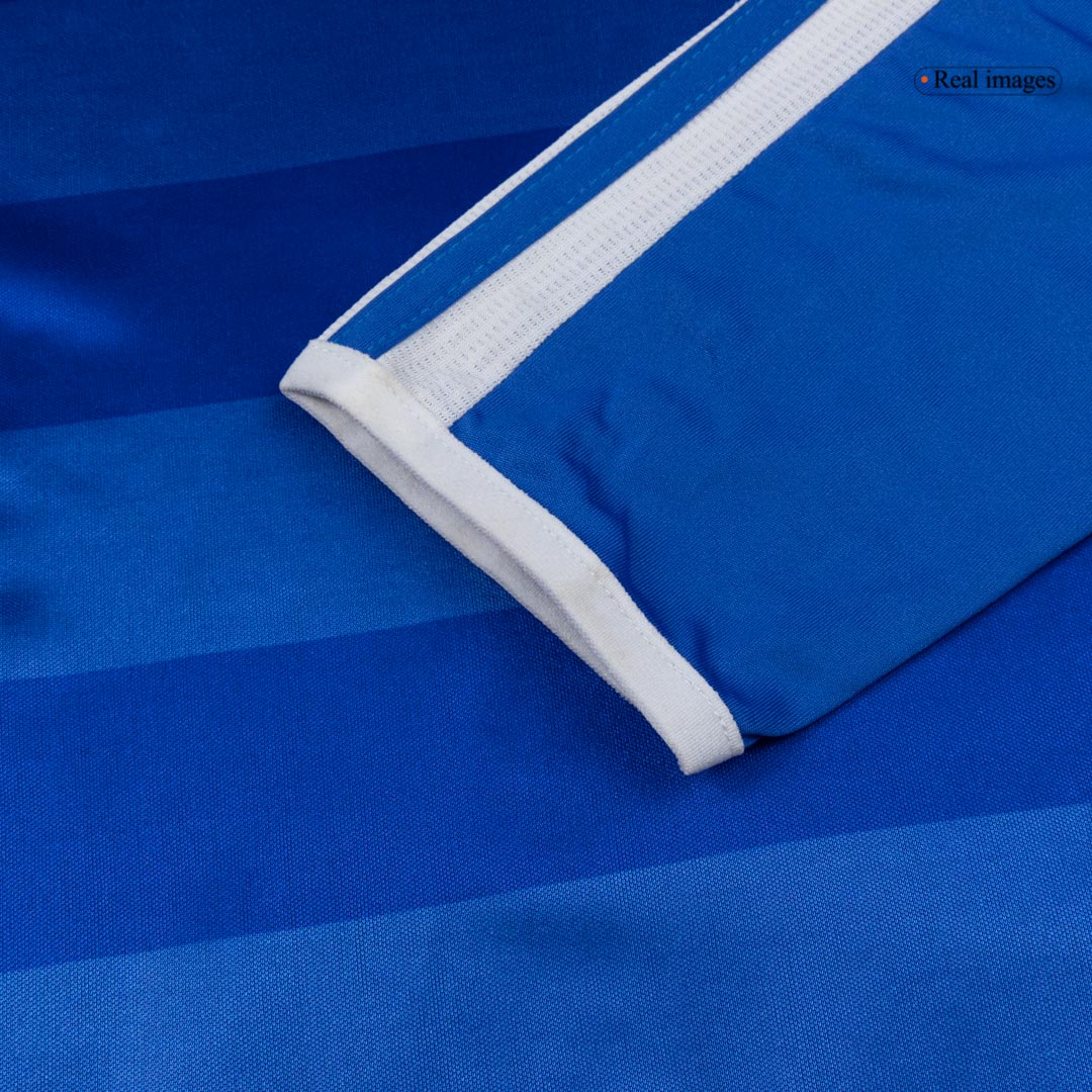 Chelsea 2011/12 Retro Long Sleeve Home Soccer Jersey