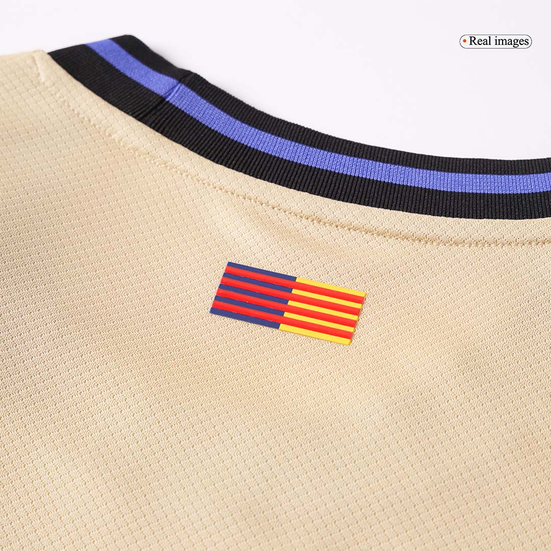Barcelona 2025/26 Away Soccer Jersey - KOUNDE #23 – UCL