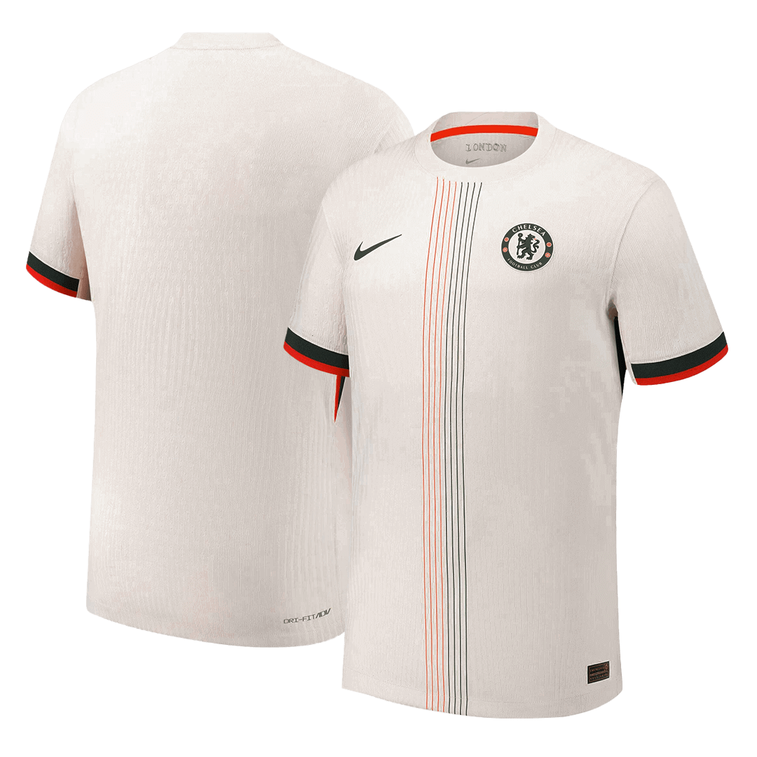 Men's Chelsea 2025/26 Player Version Away Soccer Jersey - Slim Fit