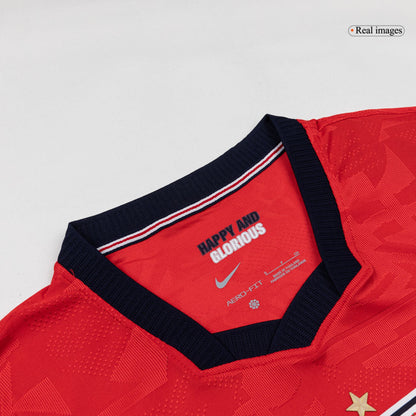 Men's England World Cup 2026 Player Version Away Soccer Jersey - Slim Fit