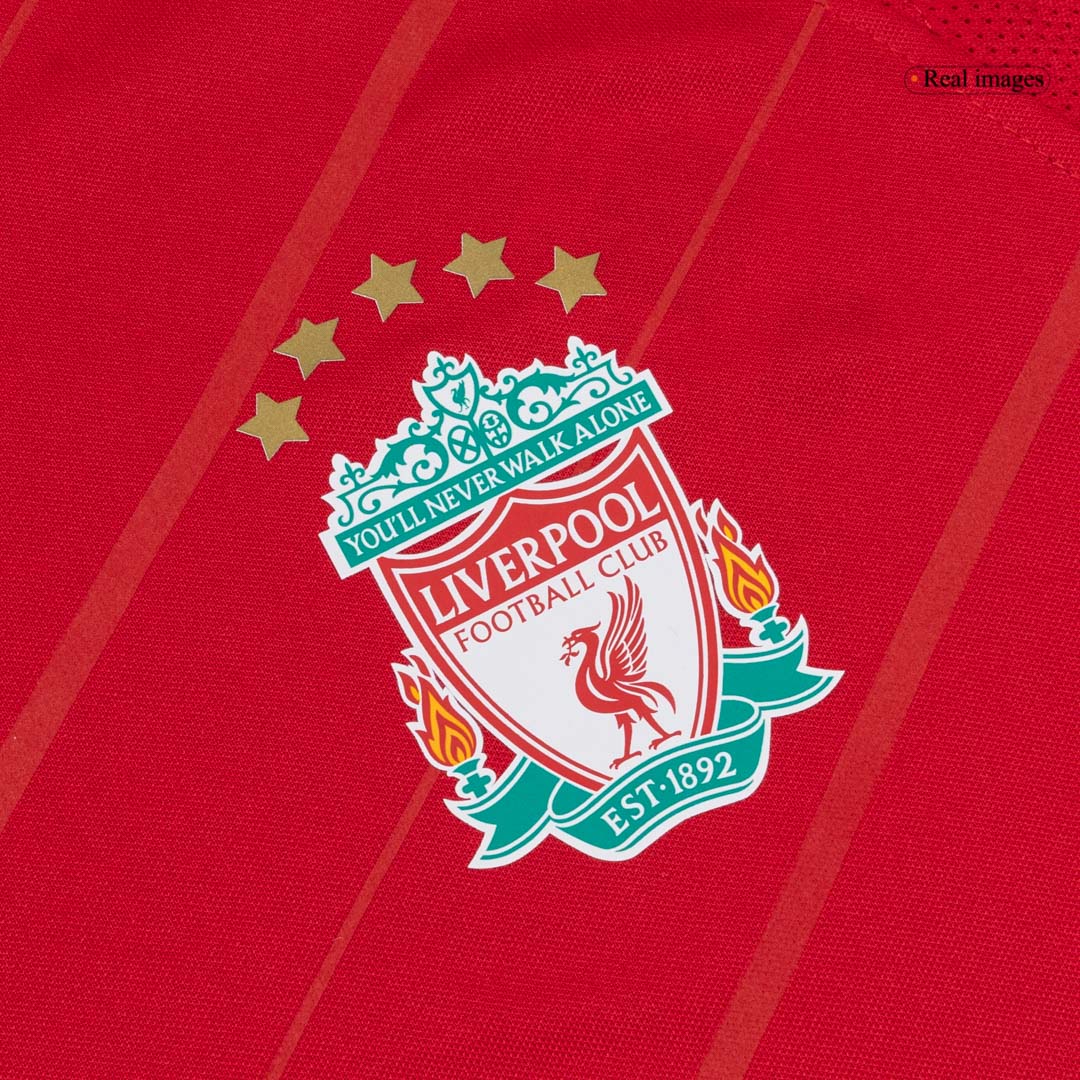 Liverpool 2005/06 Retro Home Soccer Jersey