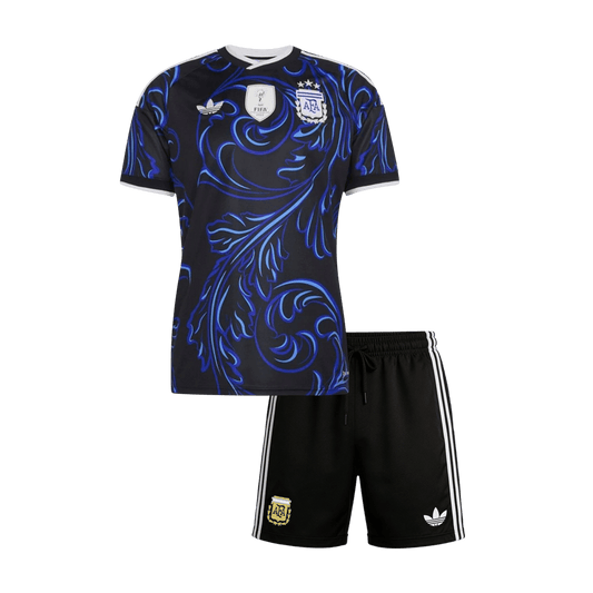 Kids Argentina World Cup 2026 Away Soccer Kit