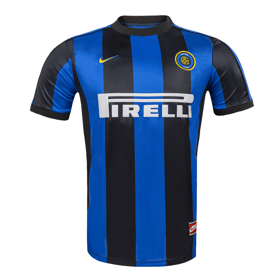Retro Men's Inter Milan 1999/00 Home Soccer Jersey