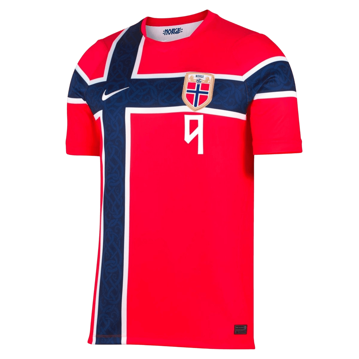 BRAUT HAALAND #9 Men's Norway World Cup 2026 Home Soccer Jersey