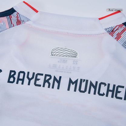 Kid's Bayern Munich 2025/26 Away Soccer Jersey Kit