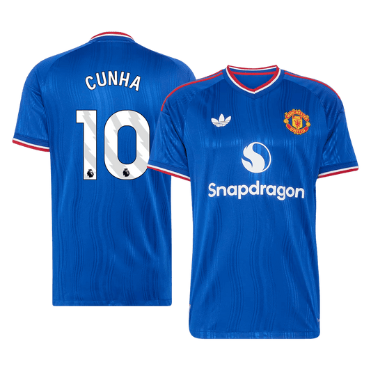 Manchester United 2026/27 Away Soccer Jersey - CUNHA #10 (Player Edition)