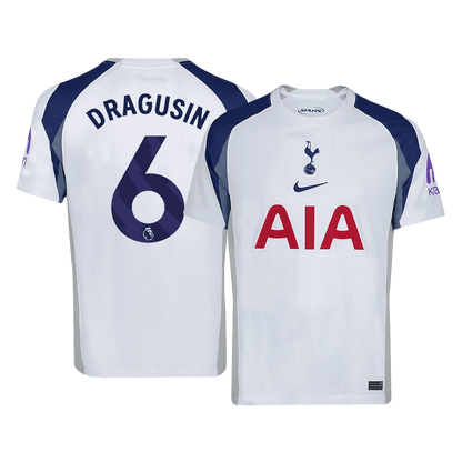 Tottenham Hotspur 2025/26 Home Soccer Jersey - DRAGUSIN #6