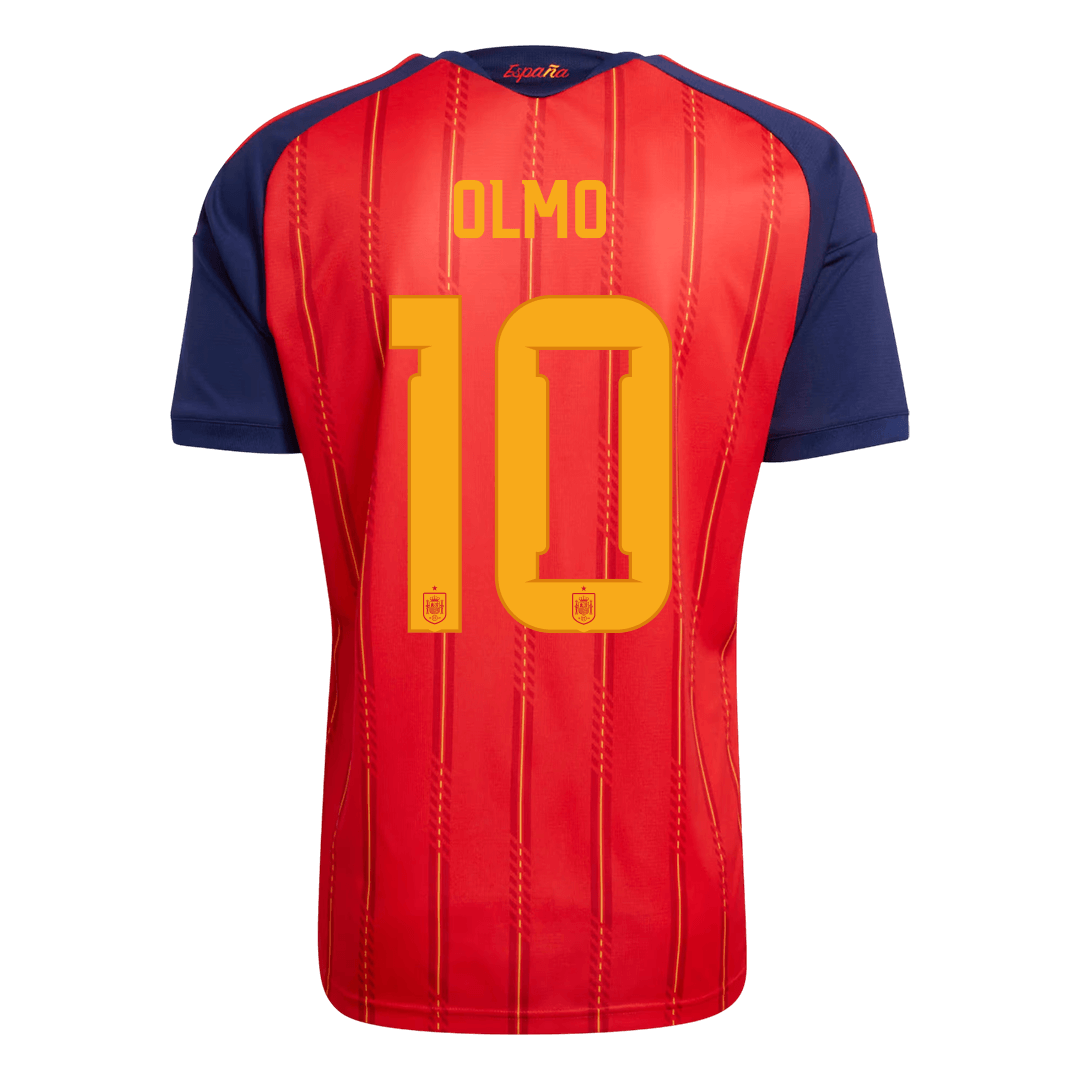 OLMO #10 Men's Spain World Cup 2026 Home Soccer Jersey [PREMIUM]