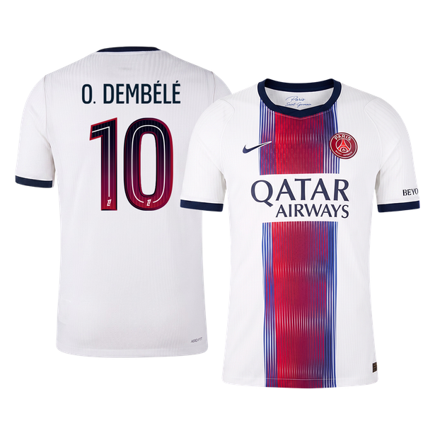 PSG 2026/27 Away Soccer Jersey - O. DEMBÉLÉ #10 (Player Edition)