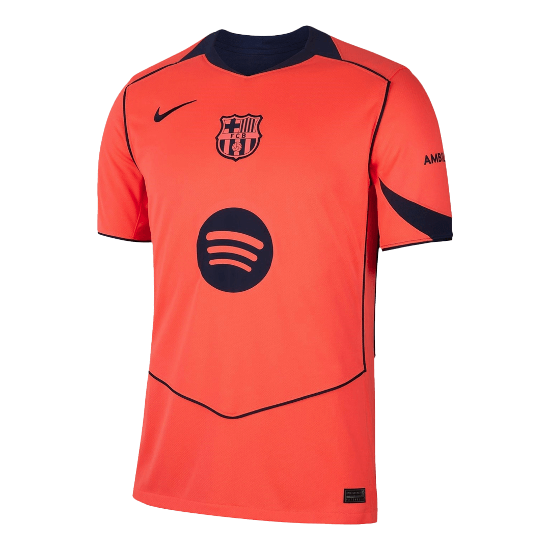 Men's Barcelona 2025/26 Third Away Soccer Jersey Full Kit