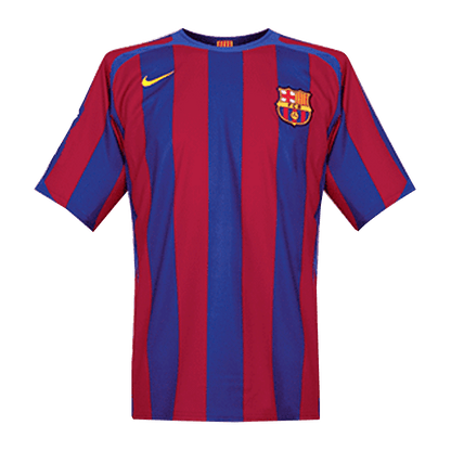Barcelona 2005/06 Retro Home Soccer Jersey – UCL