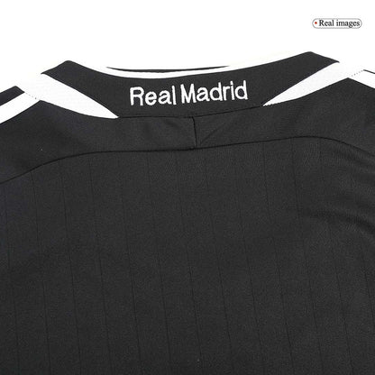 Real Madrid 2006/07 Retro Long Sleeve Away Soccer Jersey - BECKHAM #23