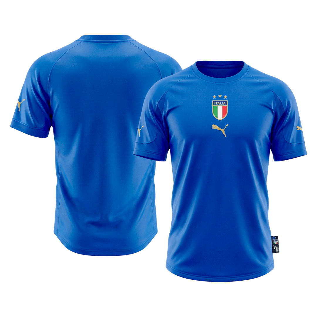 Italy 2004 Retro Home Soccer Jersey